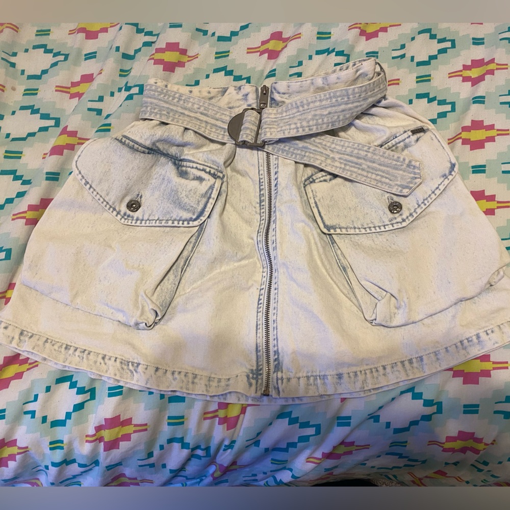 Diesel Y2K O-Boden Cargo Pocket mini skirt